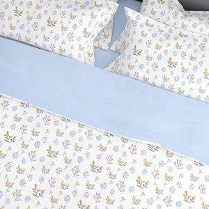 Juego de Ropa de Cama con <span class=keywords><strong>Funda</strong></span> de Edredón con Estampado Personalizado, Moderno, 100% Algodón, Juego de Fundas de Edredón para Niños, Sábanas Nuevas para Niños, Juego de Fundas de Cama Azules - Product Image 5