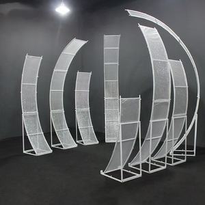 Arche lumineuse en fer forgé LANJO, amovible, pour mariage, décoration extérieure de grande taille pour pelouse - Product Image 5