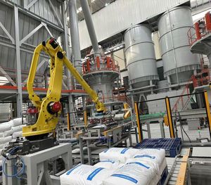 Artificial Intelligence <strong>Robot</strong> Multi Function 15KG 25KG 30KG Pellet Bag Packaging <strong>Robot</strong> Palletizing Machine - Product Image 2