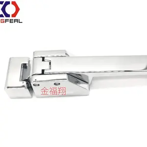 High Quality Bright Chrome Plated Over-center Draw Latch Compression Type Door Lock Handle Forced Type Lev