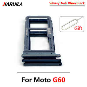 Bandeja de tarjeta SIM al por mayor para Moto G50 5G G60 <span class=keywords><strong>G60S</strong></span>, soporte/adaptador de ranura para tarjeta SIM, piezas de repuesto para reparación de teléfonos - Product Image 3