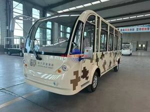 Hot Promotion City <b>School</b> <b>Bus</b> Shuttle Electric Sightseeing <b>Bus</b> Resort Tour <b>Bus</b> on <b>Sale</b> with Ce Certification - Product Image 2