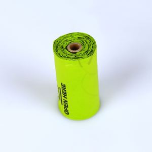 Custom Printed Disposable Eco Friendly Biodegradable Corn Starch <b>Compostable</b> Go Portable Pet Dog Poop <b>Bags</b> ASTM D 6400 Certified - Product Image 2