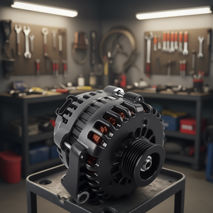 Alternador Serpentina Estilo Ad244 220A Negro para Camionetas, Furgonetas y SUVs GM LS 1999-2006 ES1024BK - Product Image 2