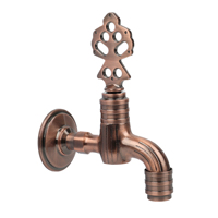 Robinet en laiton antique de conception nouvelle, robinet extérieur turc, poignée de robinet, robinet polyvalent, robinets d'eau européens, robinet de balcon, robinet de jardin