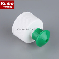 24/410 28/410 gros bouchon en plastique Push Pull bouchon en plastique bec pointu bouche bouchon pour presser bouteille liquide détergent eau