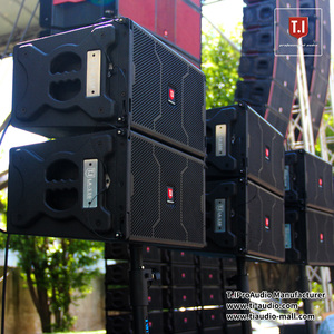 Système de sonorisation Line Array <span class=keywords><strong>passif</strong></span> bidirectionnel avec un seul haut-parleur de médium-grave de 10 pouces et un caisson de basses de 18 pouces <span class=keywords><strong>pour</strong></span> les mariages et les fêtes - Product Image 4