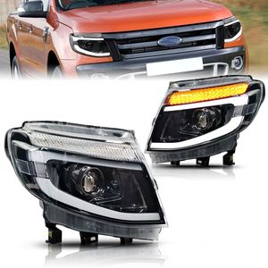 Apto para faros delanteros de Ford Ranger 2012-2014, faros delanteros Ranger T5 y faros delanteros de reequipamiento para Ranger. - Product Image 1