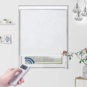 High Quality Day and Night Remote Control Motor Motorized Automated Auto Electric Home windows Roller <strong>Blinds</strong> Shade - Product Image 1