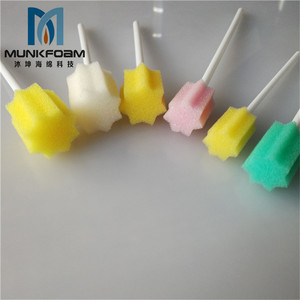 Munkcare - Palitos de limpieza de esponja, espuma suave, higiene bucal, cabezales de repuesto para cepillo de dientes posparto, multicolor - Product Image 4