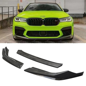 สปอยเลอร์คาร์บอนไฟเบอร์ทรง MP แบบ 3 ชิ้น สำหรับกันชนหน้า BMW F90 M5 LCI ปี 2020 ขึ้นไป - Product Image 2