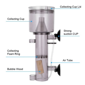Séparateur <span class=keywords><strong>de</strong></span> protéines d'aquarium RS-4002/4003 pour réservoir <span class=keywords><strong>de</strong></span> poissons d'<span class=keywords><strong>eau</strong></span> <span class=keywords><strong>de</strong></span> <span class=keywords><strong>mer</strong></span> filtre pneumatique écumeur <span class=keywords><strong>de</strong></span> protéines bon marché - Product Image 3