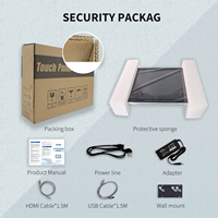 Giratorio 10 15 18 21 24 pulgadas Android Ventana Linux pantallas interactivas Panel PC monitor de pantalla táctil para control de hogar inteligente