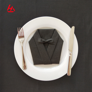 2020 personnaliser Tissu Comme Serviette Noir Noir Papier Serviette Serviettes Marron Servetten <span class=keywords><strong>Tisu</strong></span> - Product Image 3