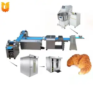 Youdo machinery mini croissant rolling making machine croissant making machine bakery equipment