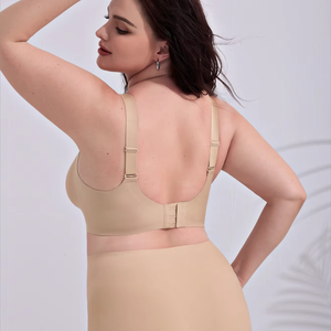 <span class=keywords><strong>Soutien</strong></span>-gorge sans fil Nude Tone 4XL-<span class=keywords><strong>Soutien</strong></span>-gorge sans couture en gelée pour un lissage complet du côté de la poitrine sans creuser Bralette avec teint de peau - Product Image 2