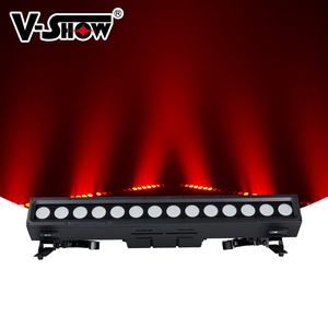 VSHOW L10 Gamut 14*25W 7in1 RGBWYLP Barra LED con Controllo Pixel IP66 DMX per Esterni, Effetto Wall Washer Lineare per Concerti e Locali Notturni - Product Image 1