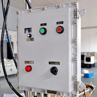 Réacteur en verre de 10 L pour distillation fractionnée avec conception anti-corrosion pour le raffinage chimique