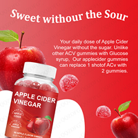 Gummies au vinaigre de cidre de pomme personnalisables, soutien digestif, gestion du poids, supplément d'énergie naturel, fabricant en marque blanche