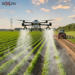 Dron Agrícola BRO U150 con Cuerpo Plegable, Boquillas Atomizadoras de Alto Flujo, Tanque de Agua de 80L, para Fumigación Agrícola - Product Image 1