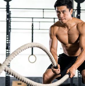 Cuerda de Entrenamiento de Yute Resistente <span class=keywords><strong>Aoson</strong></span> para Crossfit, Gimnasio, Fuerza, Duradera, 50mm/38mm, Longitud Personalizable, Equipo de Ejercicio Físico - Product Image 5