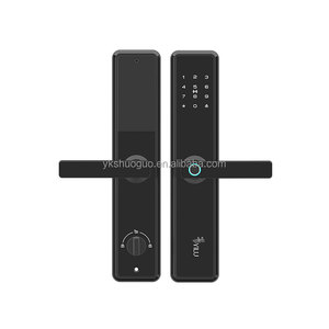 Serrure intelligente multifonctionnelle avec contrôle Wifi Tuya, clé, mot de passe, carte, empreinte digitale - Product Image 1
