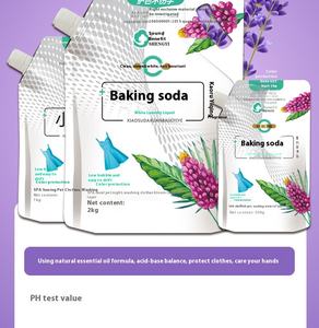 Dazzle White Savon liquide au <span class=keywords><strong>bicarbonate</strong></span> <span class=keywords><strong>de</strong></span> <span class=keywords><strong>soude</strong></span> <span class=keywords><strong>de</strong></span> 2kg Détergent à <span class=keywords><strong>lessive</strong></span> facile à blanchir citron lavande jasmin parfums vêtements floraux - Product Image 2