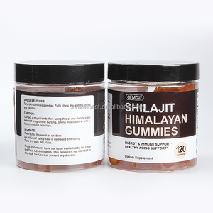 Tinh khiết Himalaya shilajit Gummies Vàng phòng thí nghiệm thử nghiệm không có thêm đường Ashwagandha cho nam giới phụ nữ không biến đổi gen 60 Gummy - Product Image 4