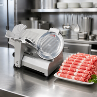 Trancheuse à viande semi-automatique en acier inoxydable pour bureau, machine à trancher la viande congelée, coupe-viande DQ-250, directement de l'usine