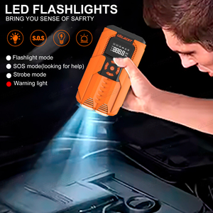 Démarreur de voiture 4 en 1 18800mAh avec câble intelligent 6.0L essence 5.0L <span class=keywords><strong>diesel</strong></span> - Product Image 5