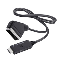 Nouveau convertisseur vers SCART, adaptateur vidéo haute définition 1080P, câble adaptateur vers SCART.