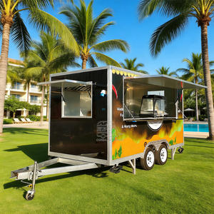 Remolque de Cocina Móvil, Carrito de Café, Carrito de Hot Dogs, Camión de Helados y Pizza, Remolques de Comida para Catering, Totalmente Equipados - Product Image 1