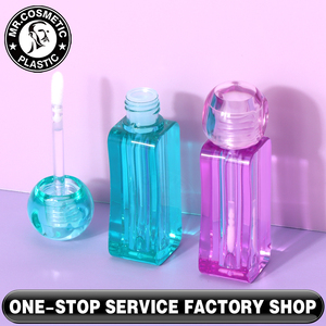 Dễ Thương 3.5Ml Rỗng Nhựa Son Bóng Ống Container Hình Dạng Độc Đáo Nhãn Hiệu Riêng Lip Dầu Ống Tùy Chỉnh Màu Sắc Son Môi Liptint Chai - Product Image 2