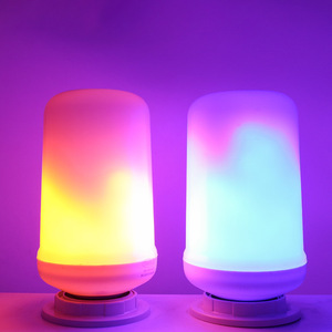 Vela LED sin llama, cilíndrica, que cambia de color, eléctrica, para decoración del hogar, Navidad - Product Image 1