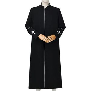 Abito Lungo da Sacerdote Medievale Vintage all'Ingrosso, Veste Clericale Multicolore per Costume di Halloween e Cosplay - Product Image 4