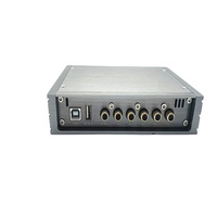 Amplificateur DSP audio de voiture OEM à 4 canaux classe AB & D avec égaliseurs et croisements en aluminium