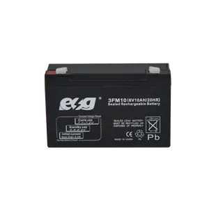 ESG Hot Sale 20 Stunden versiegelte Blei Säure vrla 6V 10ah Solar batterie 12V 50ah Lifepo4 Batterie für Solarsp eicher