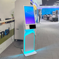 Terminal de Vente Automatique de Billets Professionnel avec Imprimante Thermique Écran Tactile Large de 27 Pouces pour Cinéma et Théâtre