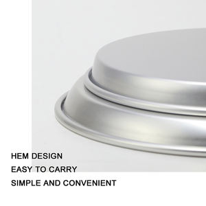 Sartenes comerciales para <span class=keywords><strong>pizza</strong></span>, sartenes planas de 6 pulgadas-12 pulgadas, sartenes para <span class=keywords><strong>pizza</strong></span>, sartenes redondas de aluminio anodizado para <span class=keywords><strong>pizza</strong></span> - Product Image 4