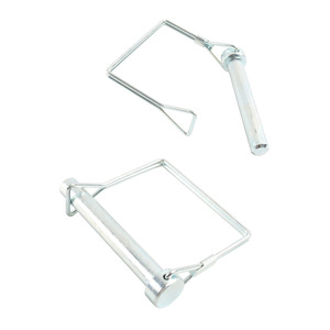 Square Spring Pin 8x70mm With Retaining Wire For <b>Cargo</b> <b>Control</b> <b>Accessories</b> Replacement Repair - Product Image 3