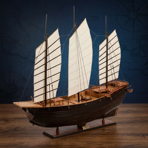 XL Chinese Junk Handicraft Wooden Decoration <b>Inflatable</b> Toy Accessories 130x34x107cm From Vietnam GIA NHIEN CO. LTD TS0027DW-130 - Product Image 2