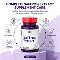 Extrait de safran à libération rapide 60 capsules Complément alimentaire