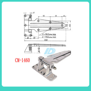 บานพับตู้เย็น CoolMax รุ่น CM-1460 สแตนเลส แบบ H อุปกรณ์ประตูมาตรฐาน - Product Image 2