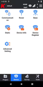 Software Kolida K-survey con Sistema Operativo Android Compatible con los Controladores Kolida y SOUTH GPS RTK H6/H10 - Product Image 4