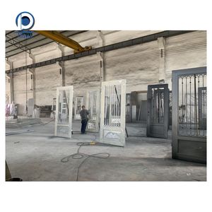 Puerta <span class=keywords><strong>de</strong></span> Garaje <span class=keywords><strong>de</strong></span> <span class=keywords><strong>Hierro</strong></span> Forjado <span class=keywords><strong>de</strong></span> Fábrica Foshan, Puertas Corredizas <span class=keywords><strong>de</strong></span> <span class=keywords><strong>Hierro</strong></span> Forjado Prima Housing - Product Image 5