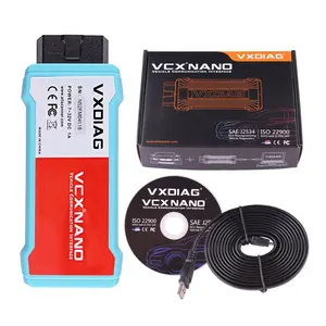 2024 VXDIAG VCX NANO OBD2 Car Diagnostic Tool with USB/ WIFI for Ford and for Mazda 2 in 1 with IDS V112 Auto Diagnostic Tool