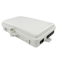 Boîtier de terminaison FTTH 4C 8C, boîte de distribution murale pour câble à fibres optiques