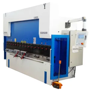 80T CT8 system high precision magnetic cnc hydraulic press brake for metal