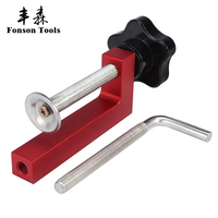 Pince de clôture en Aluminium, dispositif de fixation G pour menuiserie, outil de bricolage, pièces