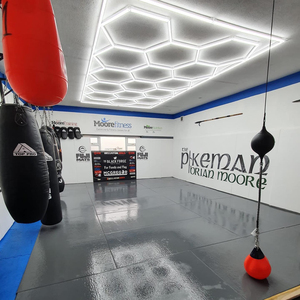 HanYin, luces de techo hexagonales Led de alta calidad, luz de trabajo para detalles de automóviles, garaje de tienda de detalles automáticos - Product Image 5